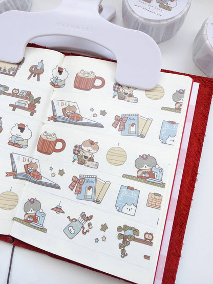Kuboandlucy x Idiot Sandwich My Journal Sips V.1 (Cafe Journaling) Washi Tape