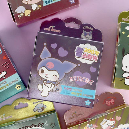 Sanrio Characters Deco Roll Stickers collection