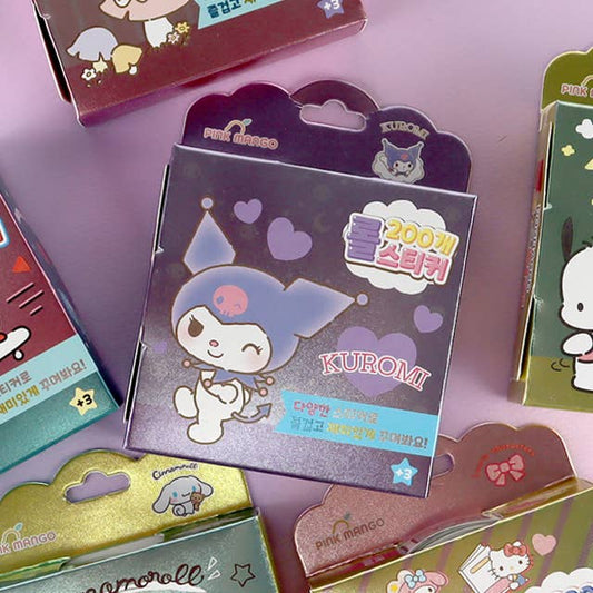 Sanrio Characters Deco Roll Stickers collection