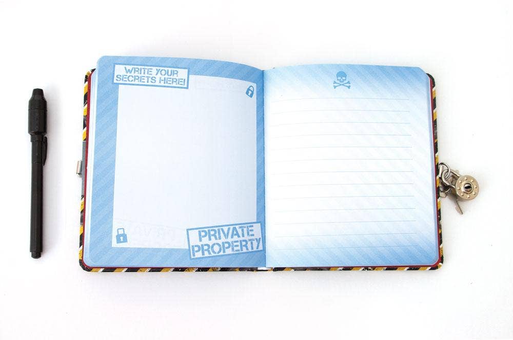 Keep Out Invisible Ink Diary