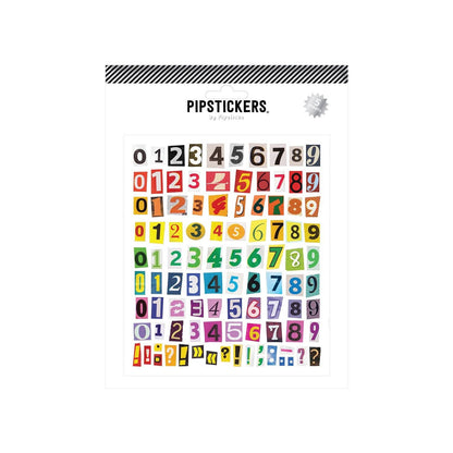 Color-Cut Counts Big Numerals