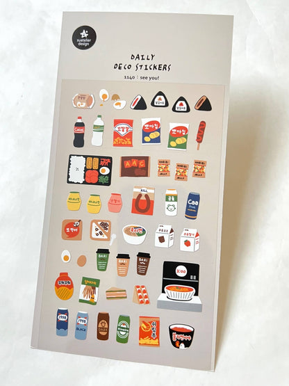 SNACK TIME STICKERS