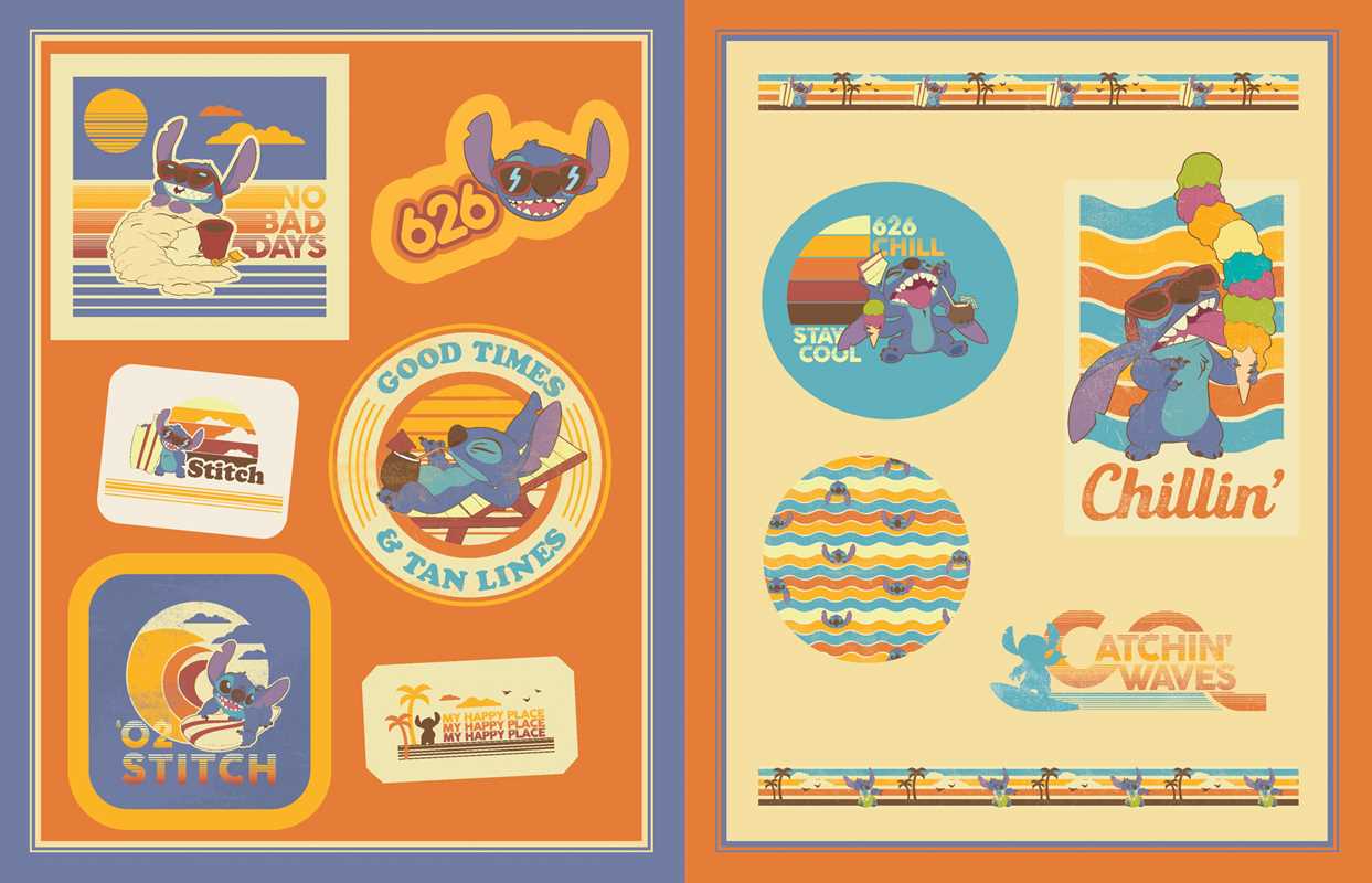 Disney Stitch Stickers by Editors of Thunder Bay Press