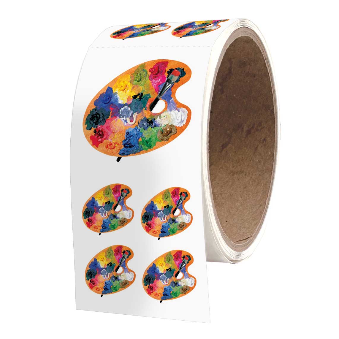 Artist Palette Stickers - ROLL OF 100 MODULES