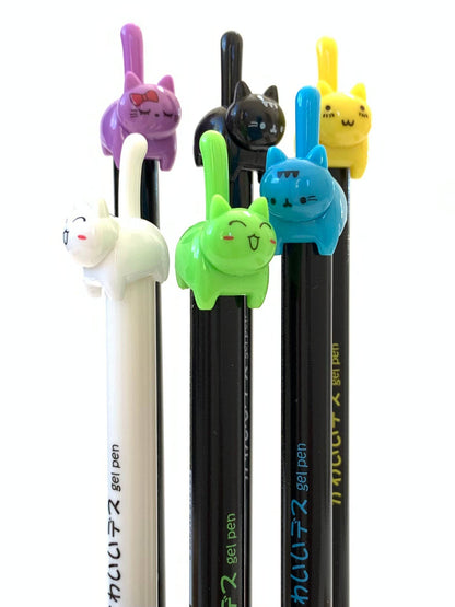 Cat Tail Retractable Gel Pen