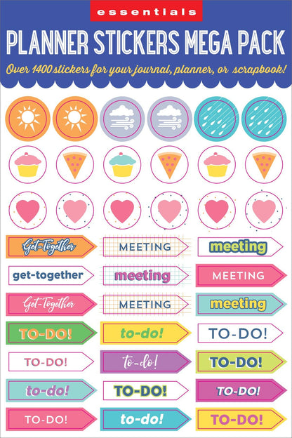 Essentials Planner Stickers Mega Pack