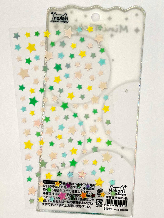 SHINY MINI STAR STICKERS