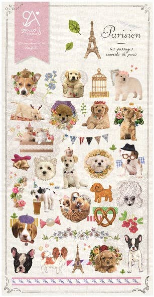 Parisien Nylon Stickers
