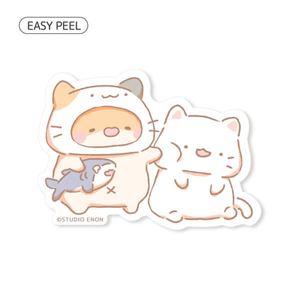 Muffinmaru Cat Lover Sticker