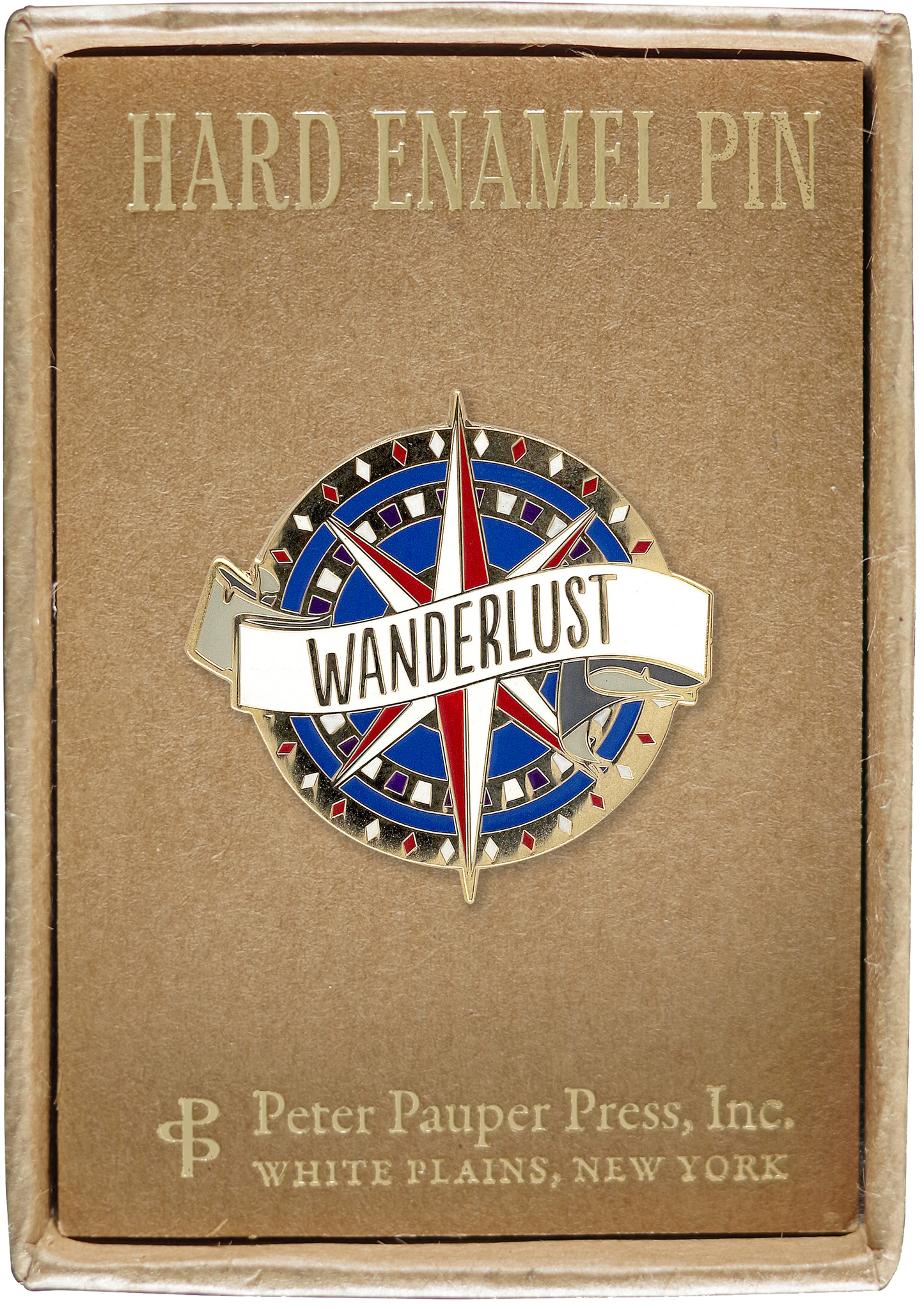 Wanderlust Enamel Pin