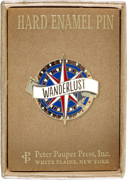 Wanderlust Enamel Pin