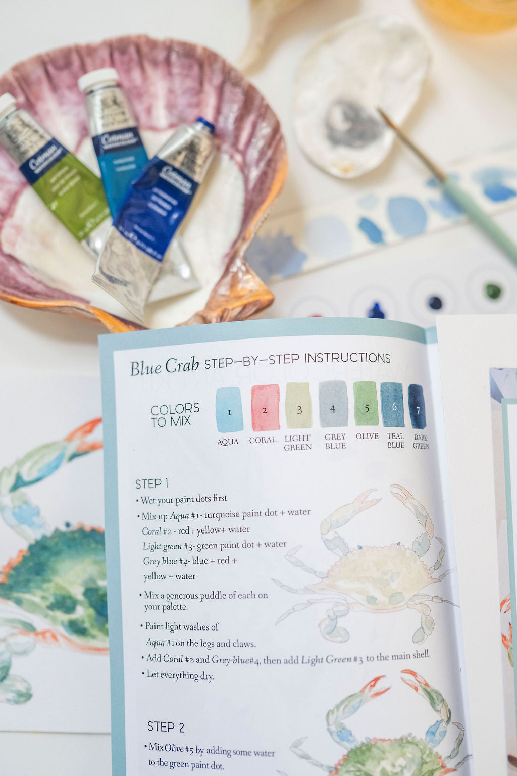Watercolor Class in a Kit by Melissa Hyatt