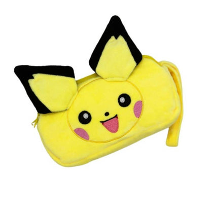 Pokemon Character Plush Doble side Pencil Case