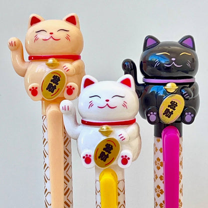 Maneki Cat Gel Pen
