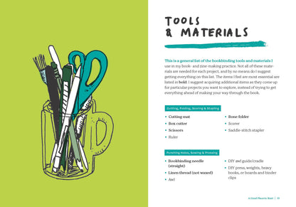 Zine Making and Bookbinding