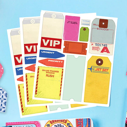 Jet Set Labels (5ct)