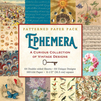 Ephemera Patterned Paper Pack