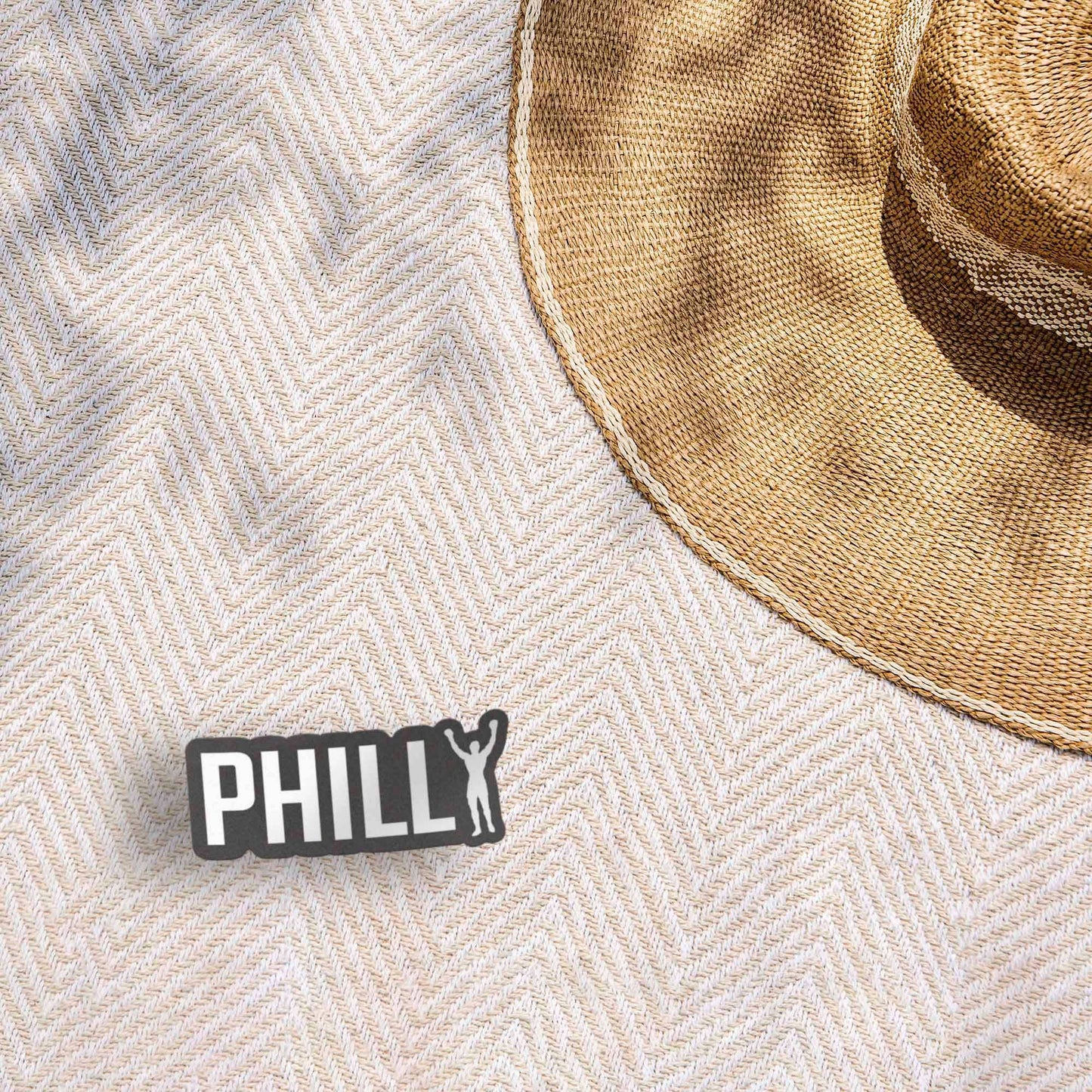 Philly Rocky Sticker - Philadelphia Decal for Hydroflask