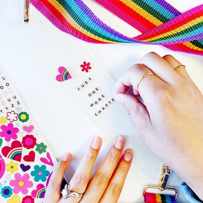 Rainbow Read And Roam Book Sling