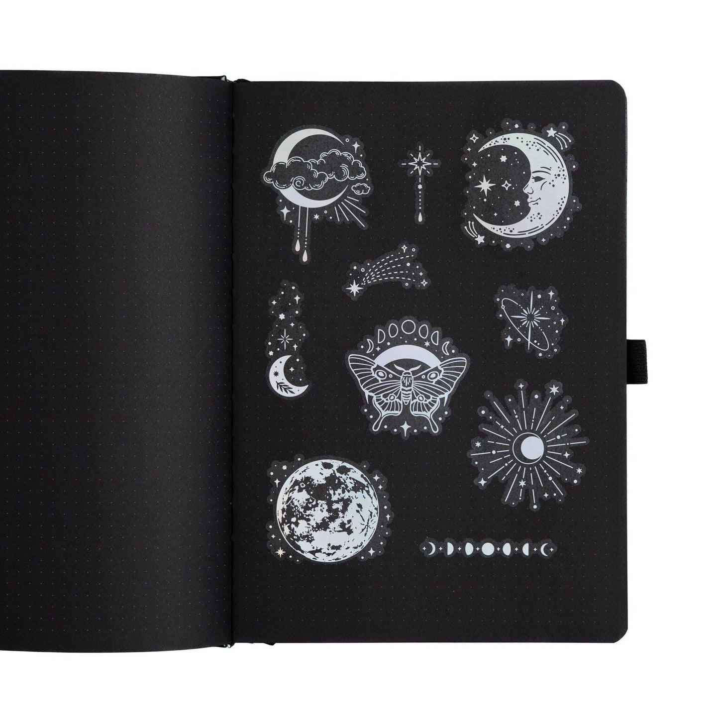 Lunar Veil Sticker Set