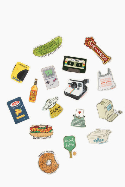 Pickle Vinyl Sticker - "Are You Going To Eat That?"