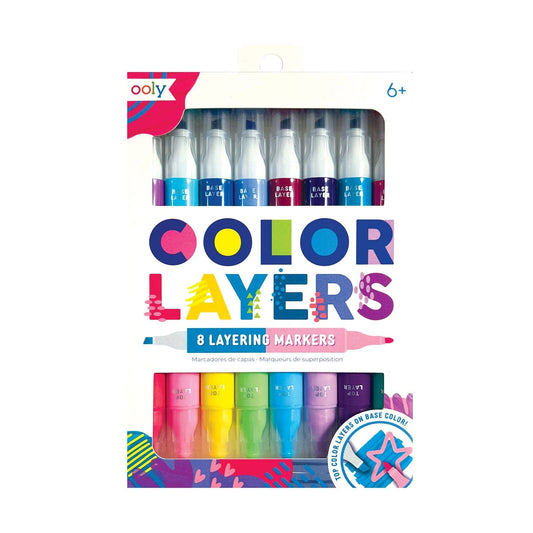 Color Layers: Double-Ended Layering Markers (Set of 8)