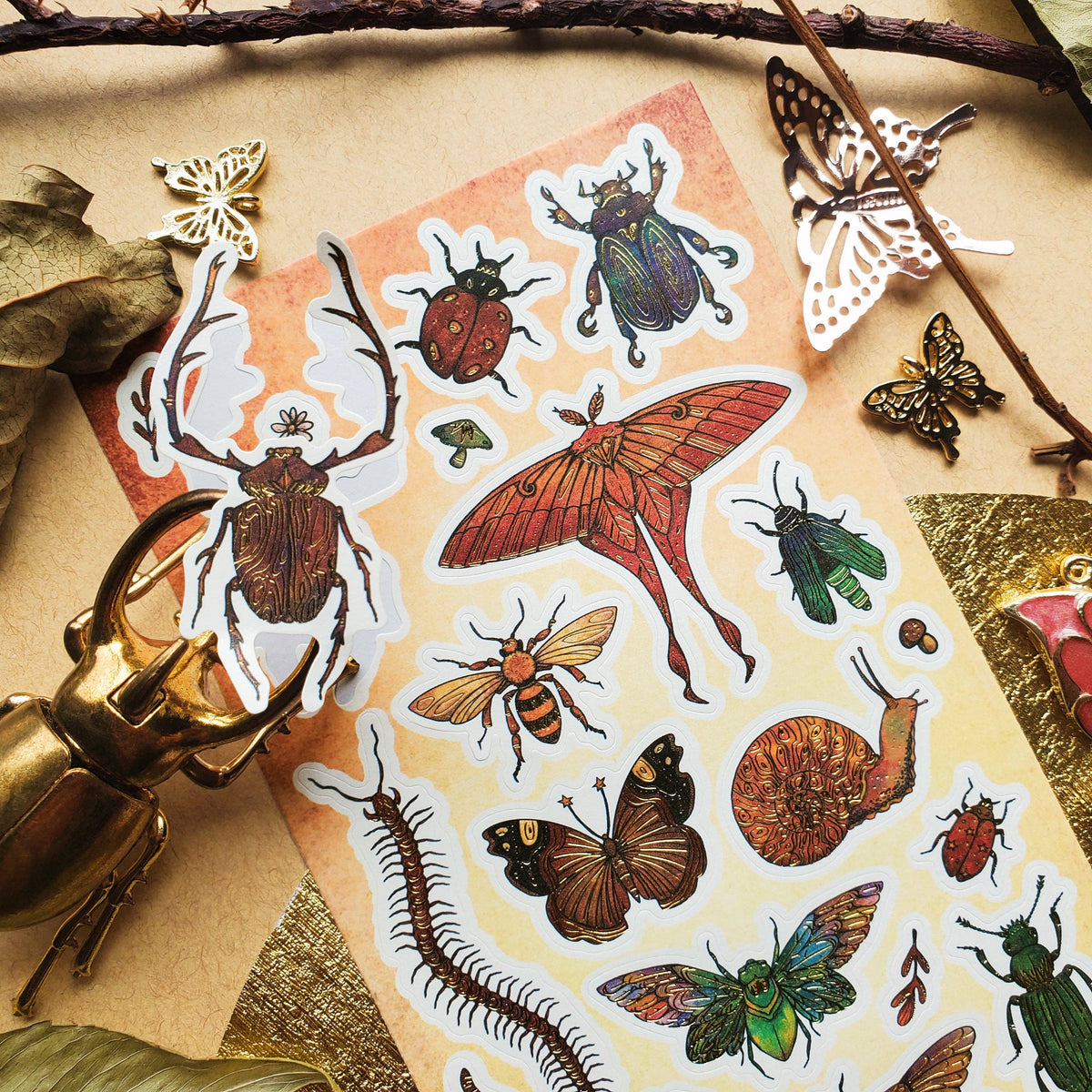 Winged & Wild Sticker Sheet