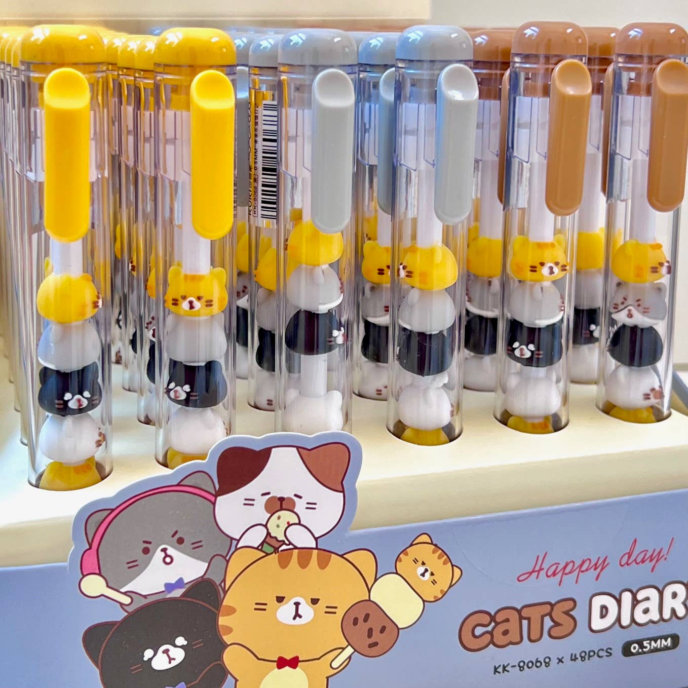 CAT STACK GEL PEN
