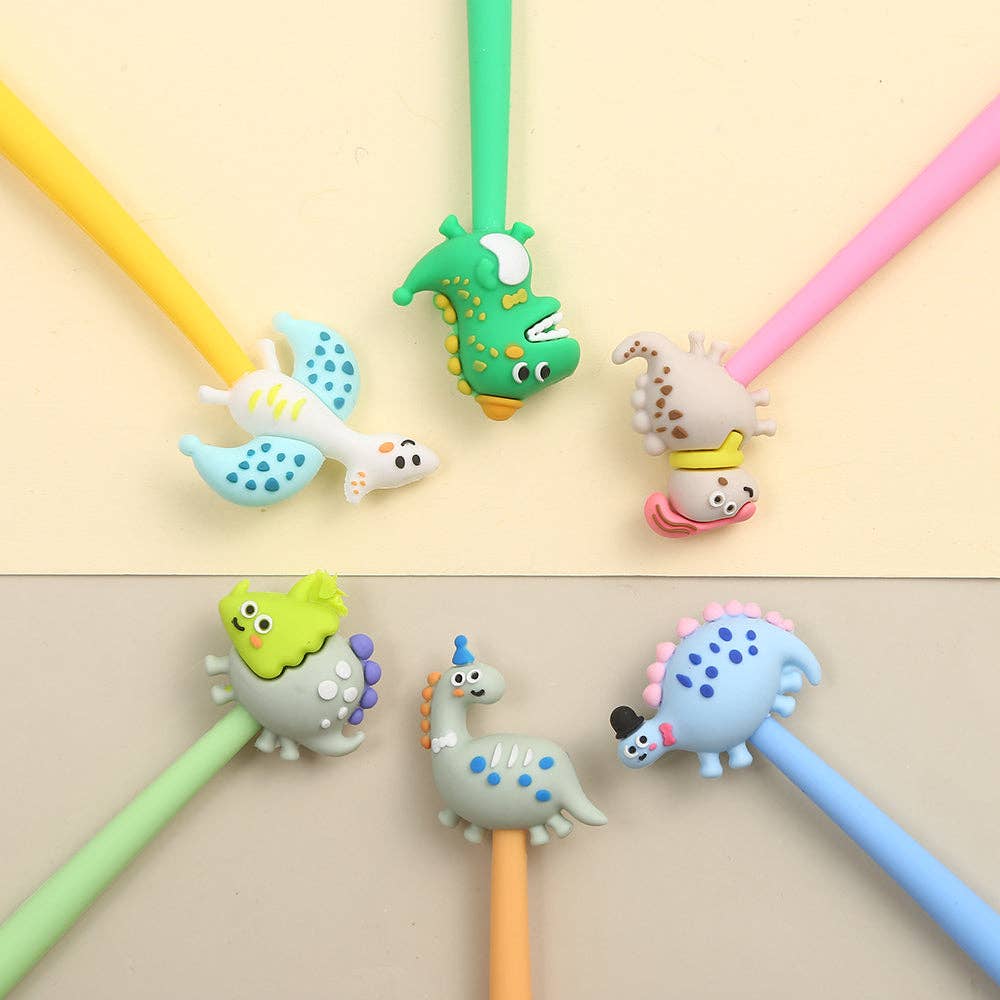 DINO CARTOON GEL PEN