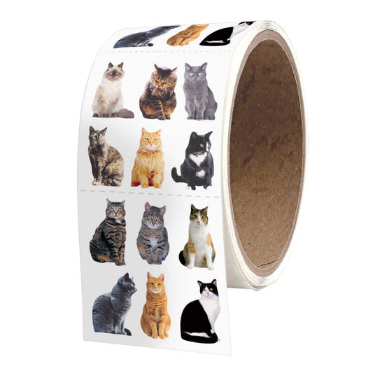 Mini Mixed Cats 2x4 Sticker Sheet