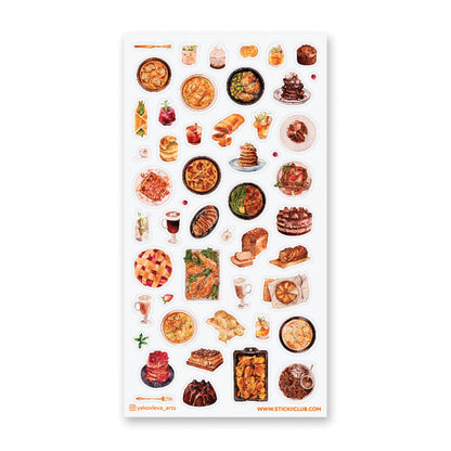 Mouthwatering Buffet Sticker Sheet