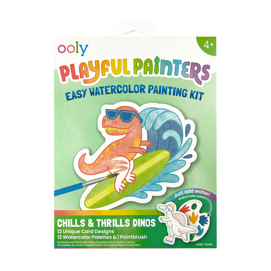 Playful Painters: Easy Watercolor Painting Kit - Chills & Th