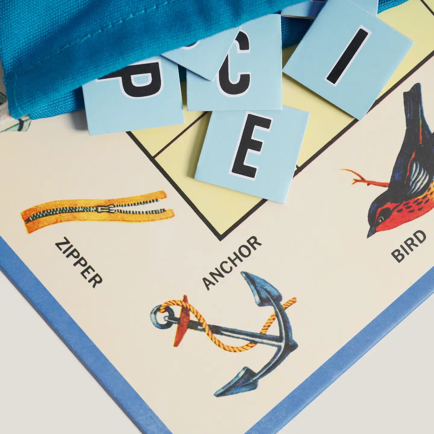 Scrabble Junior Vintage Book Shelf Edition