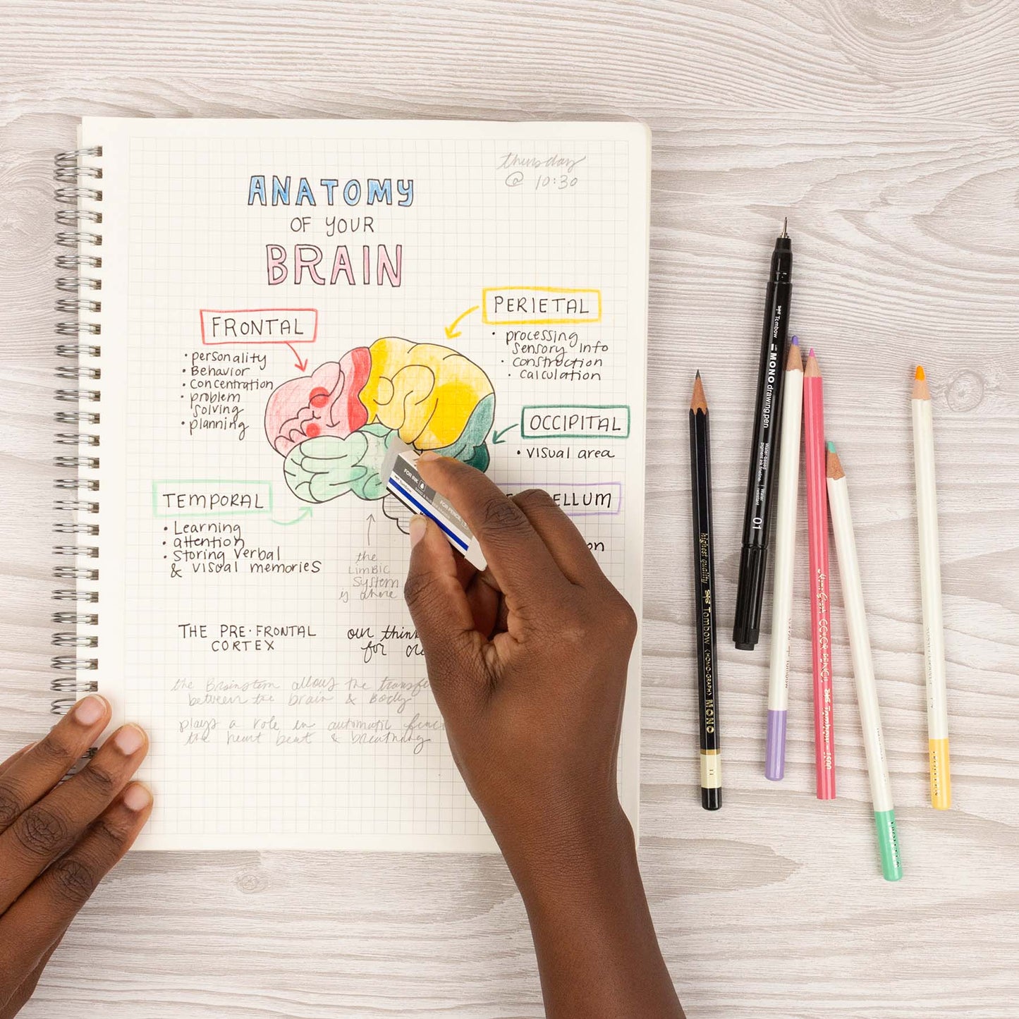 MONO Sand and Rubber Eraser