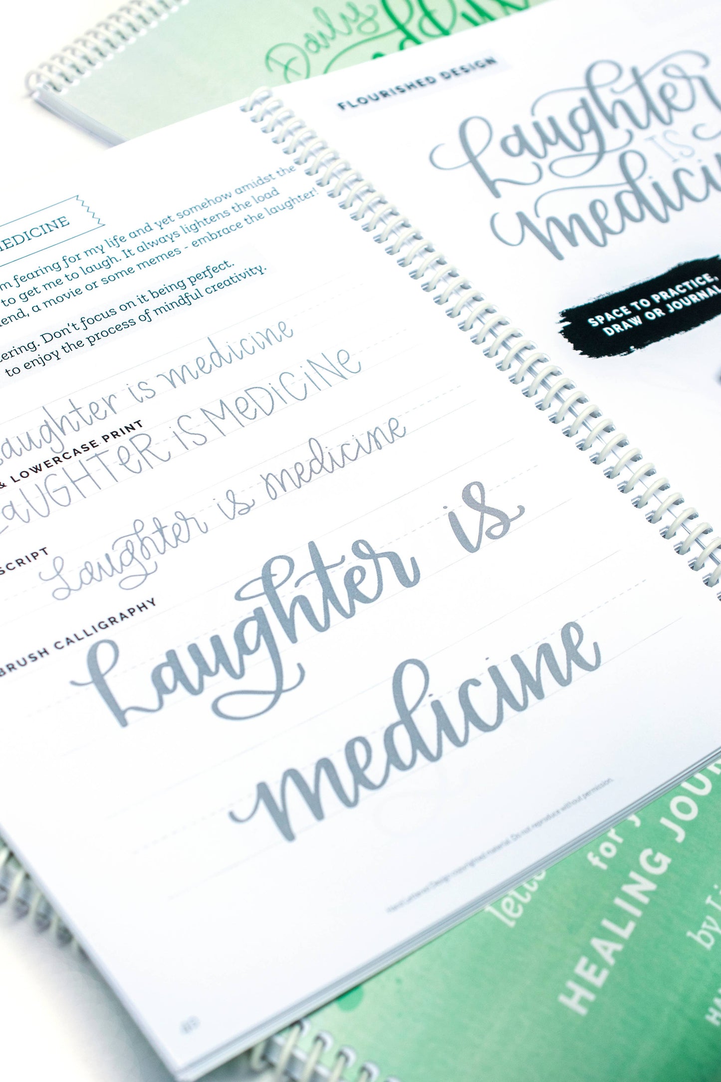 Daily Mindful Lettering: Healing Journey Edition
