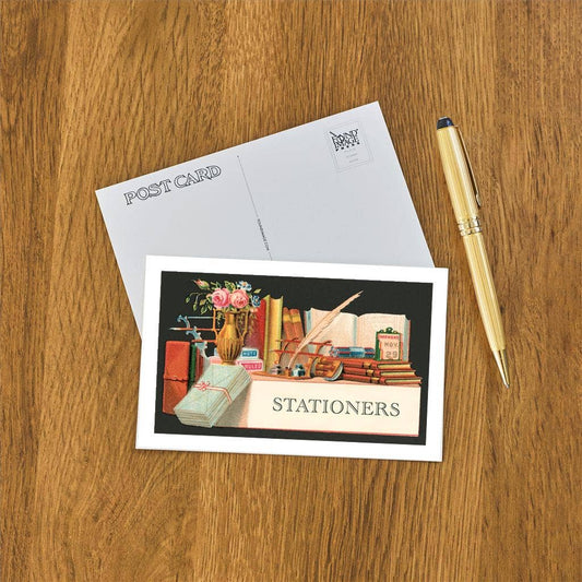 Postcard LT-142 Stationers Label