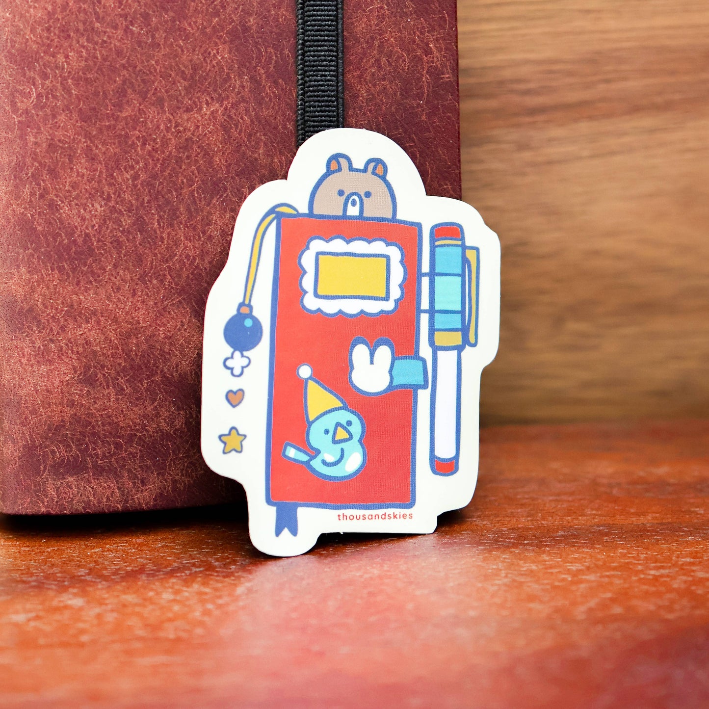 Vinyl Sticker (Holographic) Weekly Journal