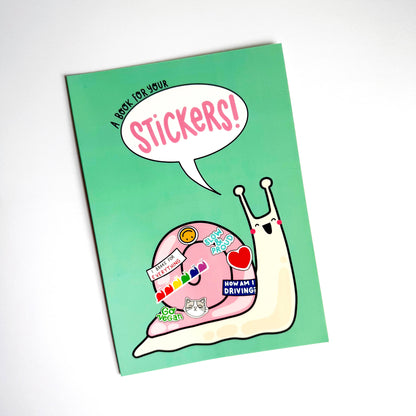 Ernie The Snail Sticker Book