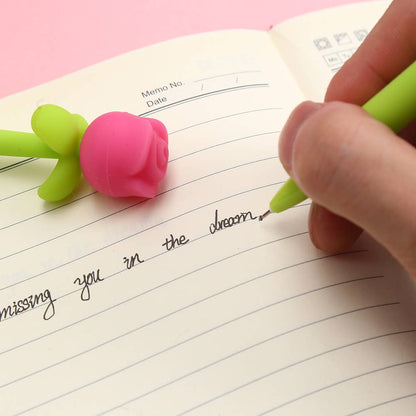 ROSE WIGGLE GEL PEN