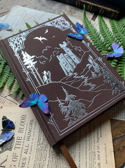 The Wanderer - B6 vegan dot grid notebook, 100gsm ivory pape