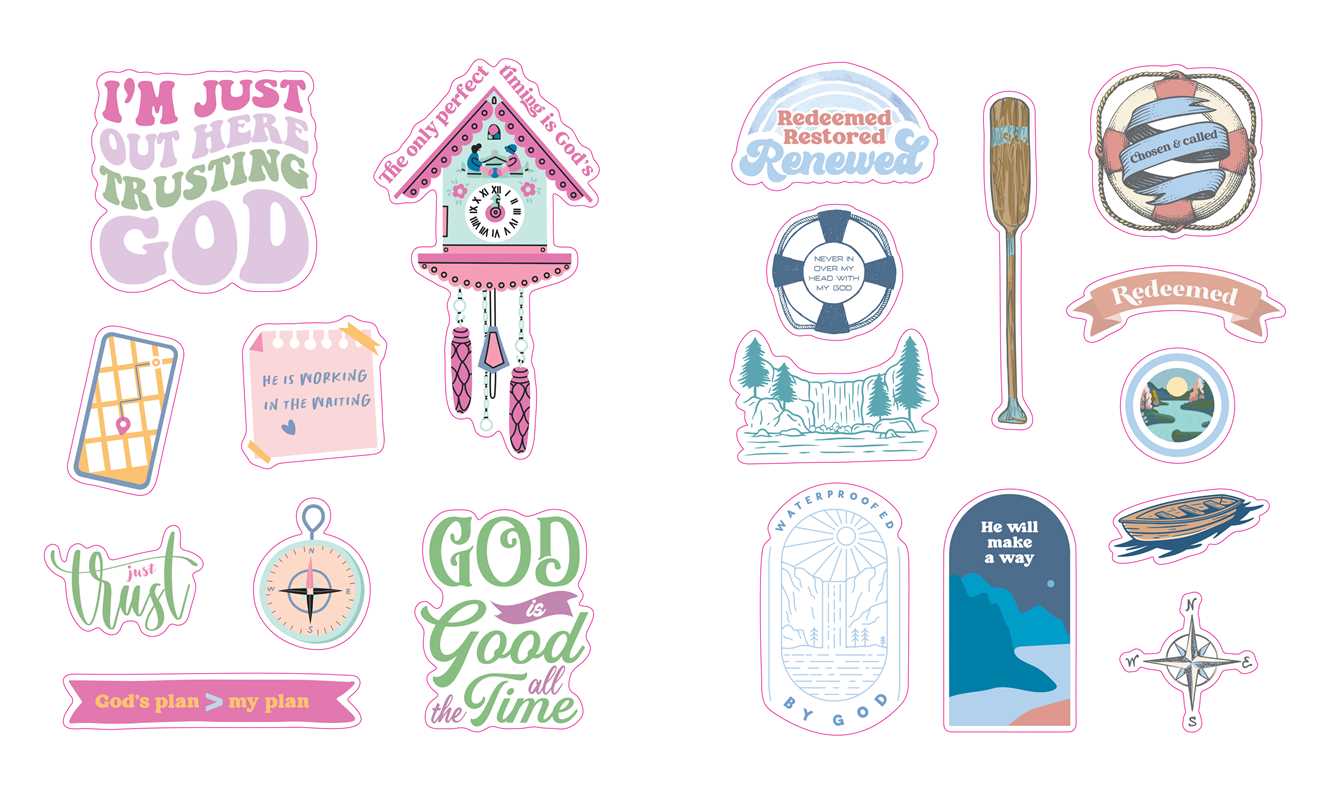 Sticker Inspirations by Amen Editions