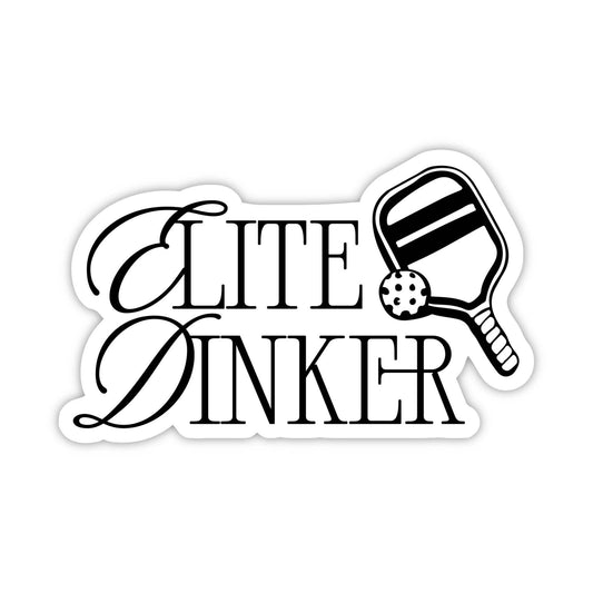 Elite Dinker Pickleball Sticker