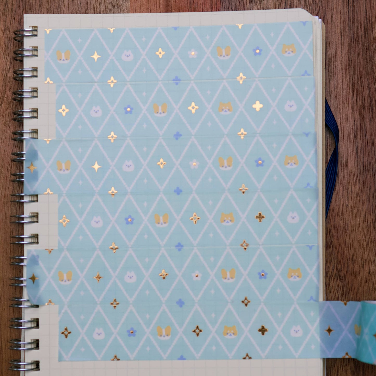 25mm Washi Tape (Foil) - Diamond Friends
