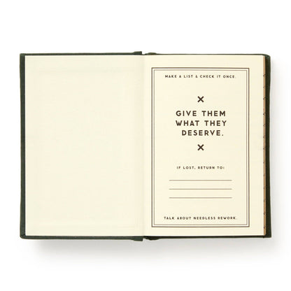 Brass Monkey Naughty and/or Nice Tiny Diary