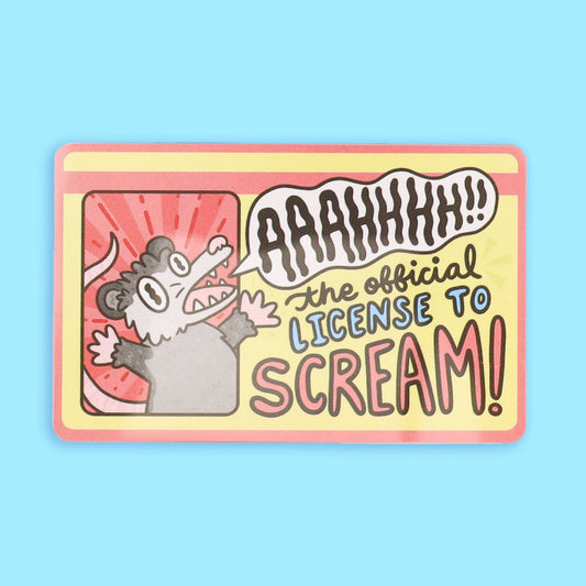 License to Scream, Anxiety, Fake ID, Fake Drivers License