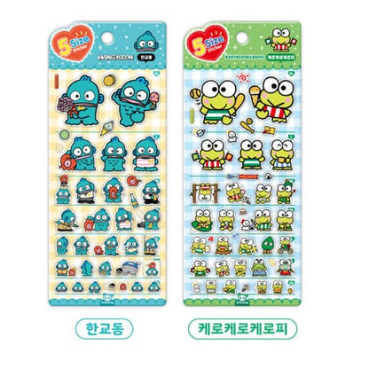 Sanrio Characters 5 Sizes Jelly Coating Stickers