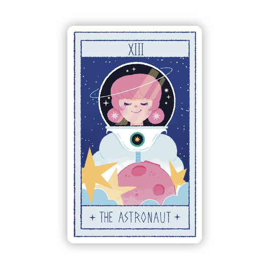 "The Astronaut" Tarot Card Sticker (Women in Science)