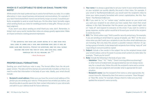 101 Ways to Say Thank You by Kelly Browne