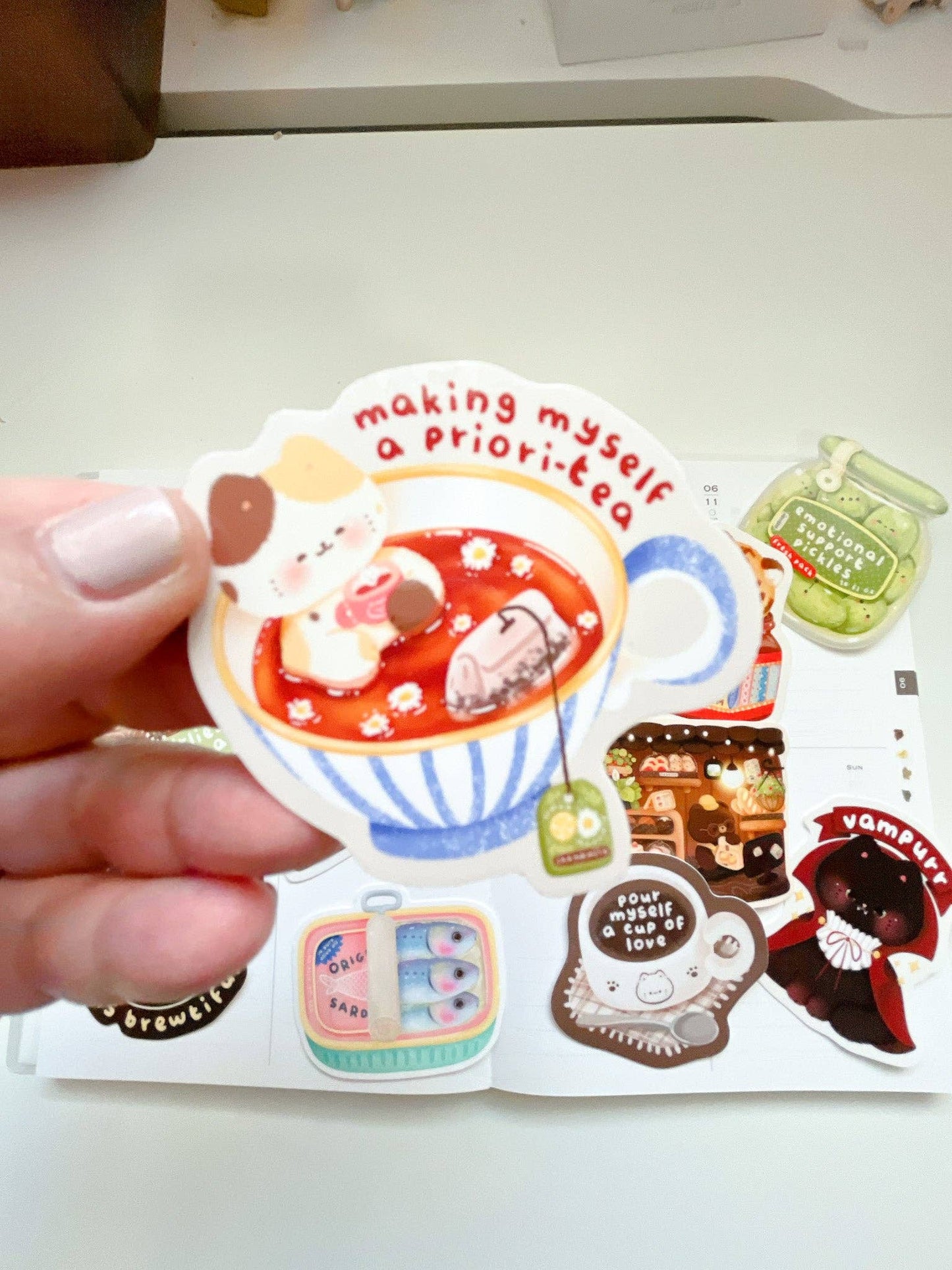 Kuboandlucy Stationery Co | Making Myself A Priority Vinyl Sticker
