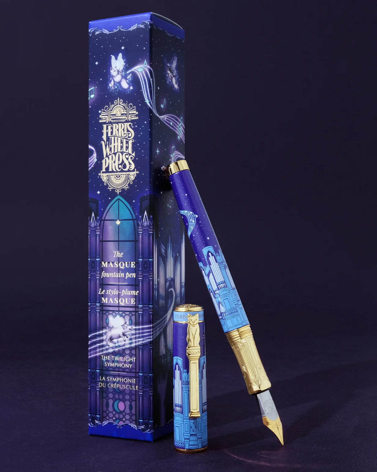 FWP - The Limited Edition Masque Fountain pen - The Twilight Symphony